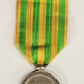 France 1885 Médaille Commémorative Du Tonkin - Armée De Terre 6 Batailles - Silver L019501