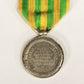 France 1885 Médaille Commémorative Du Tonkin - Armée De Terre 6 Batailles - Silver L019501