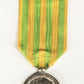 France 1885 Médaille Commémorative Du Tonkin - Troupes De Marine 7 Batailles - Silver L019502