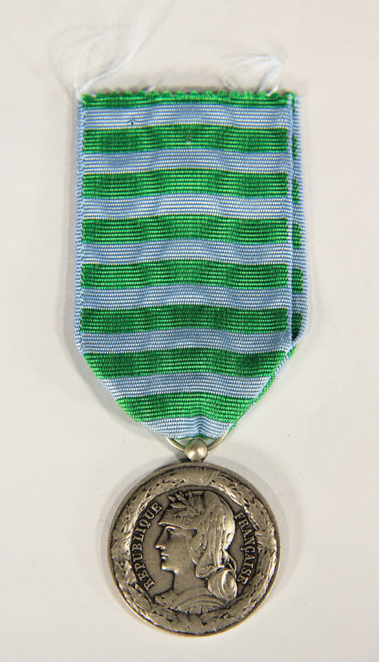 France 1886 Médaille Commémorative De Madagascar 1ère Expédition .950 Silver L019503