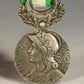 France 1909 Médaille Commémorative Du Maroc - Morocco Comm. Medal 4 Clasps L019507