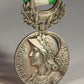 France 1909 Médaille Commémorative Du Maroc - Morocco Comm. Medal 4 Clasps L019507