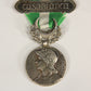 France 1909 Médaille Commémorative Du Maroc - Morocco Comm. Medal 4 Clasps L019507