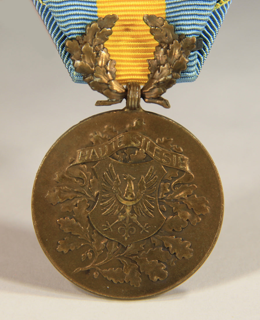 France 1921 Médaille Commémorative De Haute-Silésie - Bronze L019508