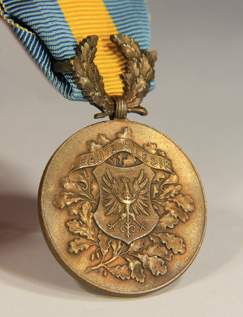 France 1921 Médaille Commémorative De Haute-Silésie - Bronze L019508