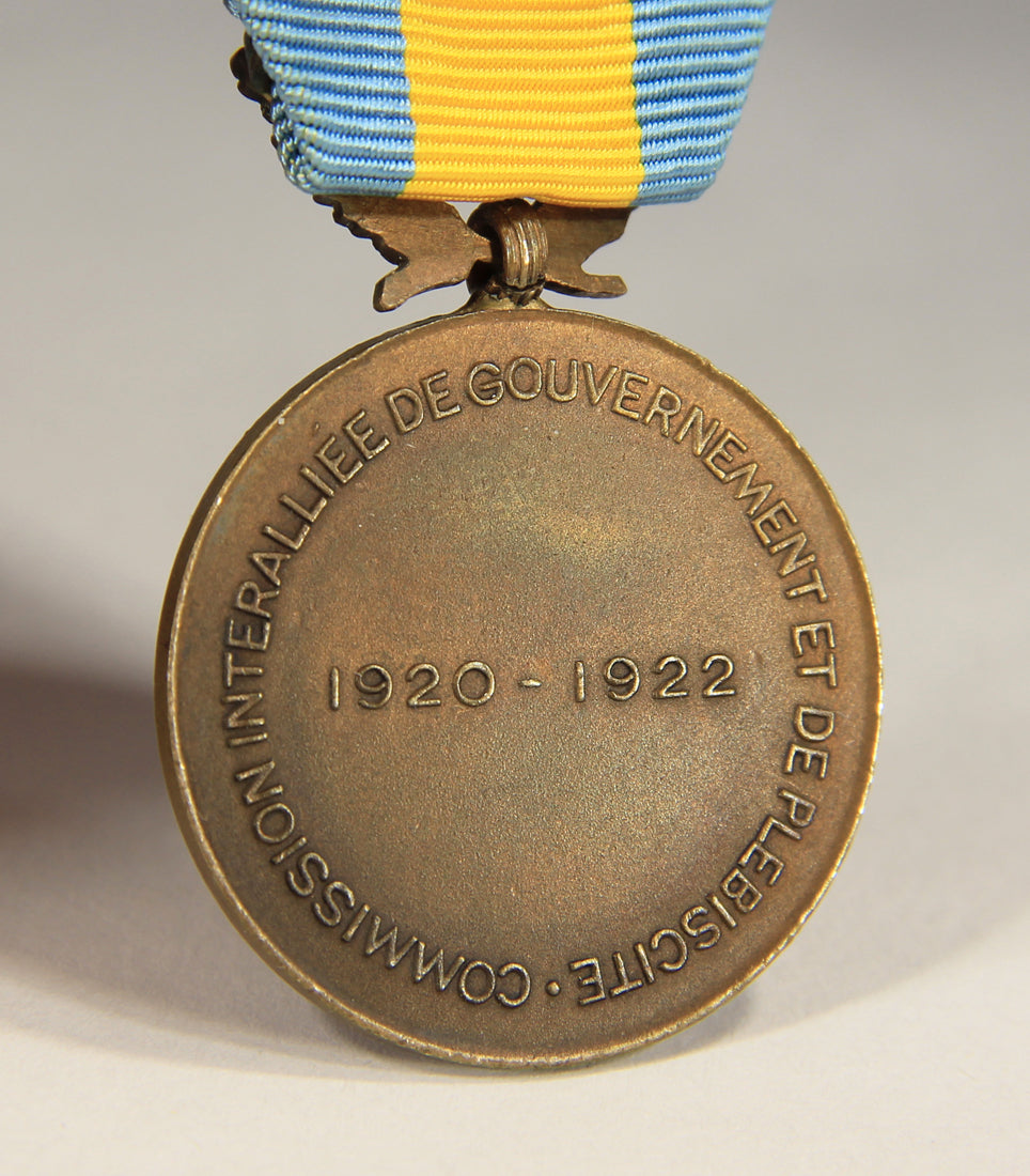 France 1921 Médaille Commémorative De Haute-Silésie - Bronze L019508