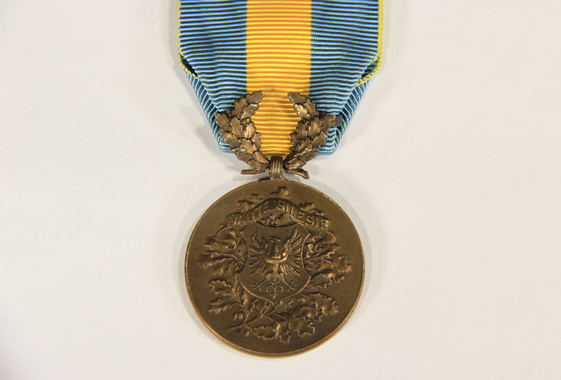 France 1921 Médaille Commémorative De Haute-Silésie - Bronze L019508