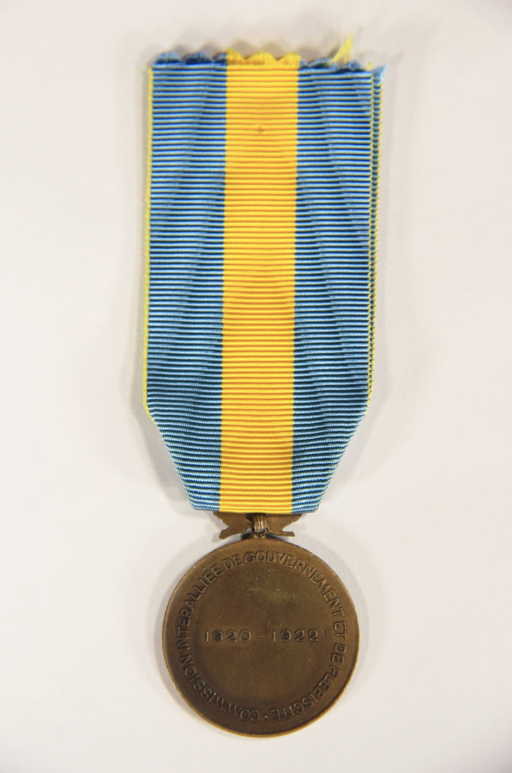 France 1921 Médaille Commémorative De Haute-Silésie - Bronze L019508