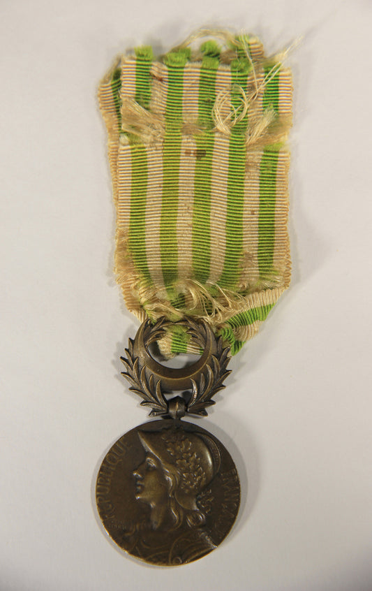 France 1926 WWI Médaille Commémorative Des Dardanelles - Bronze L019509