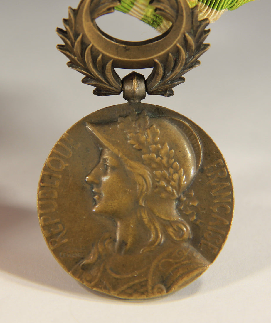 France 1926 WWI Médaille Commémorative Des Dardanelles - Bronze L019509