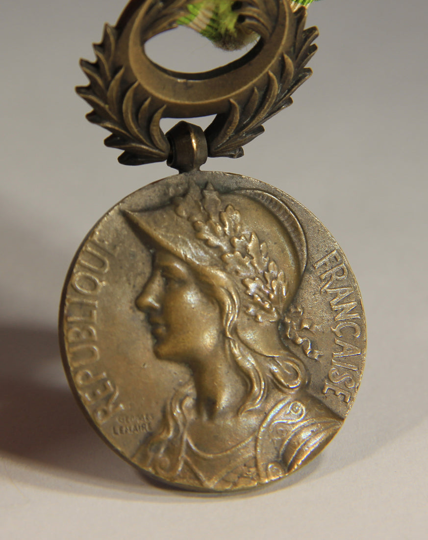 France 1926 WWI Médaille Commémorative Des Dardanelles - Bronze L019509