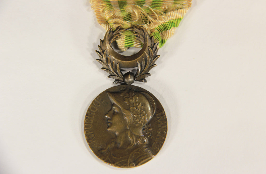 France 1926 WWI Médaille Commémorative Des Dardanelles - Bronze L019509
