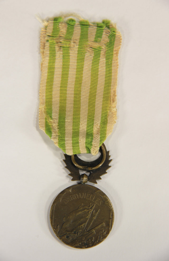 France 1926 WWI Médaille Commémorative Des Dardanelles - Bronze L019509