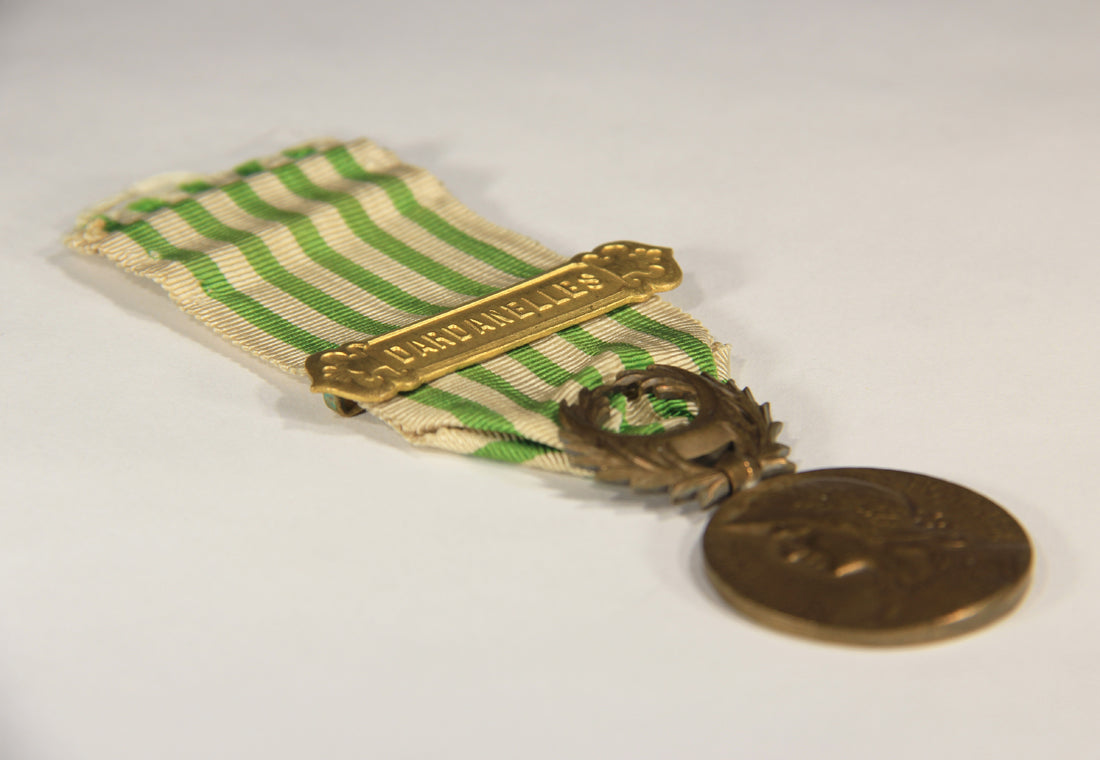 France 1926 WWI Médaille Commémorative Des Dardanelles With Clasp - Bronze L019510