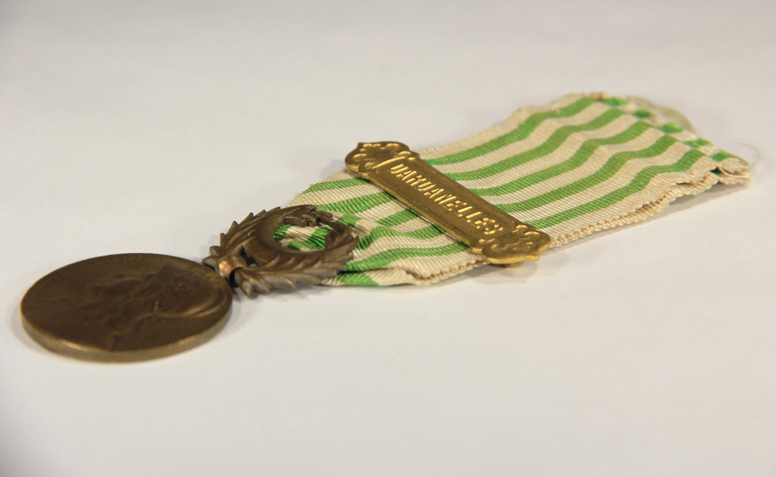 France 1926 WWI Médaille Commémorative Des Dardanelles With Clasp - Bronze L019510