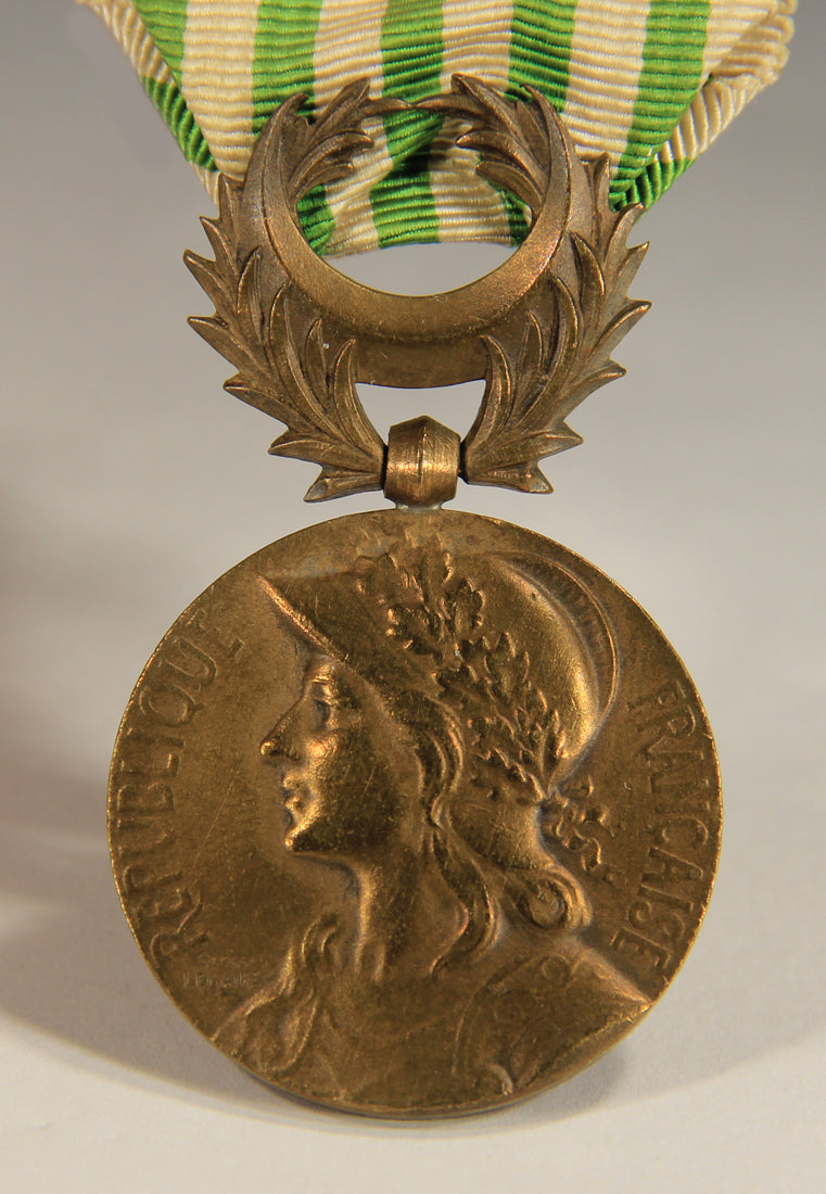 France 1926 WWI Médaille Commémorative Des Dardanelles With Clasp - Bronze L019510