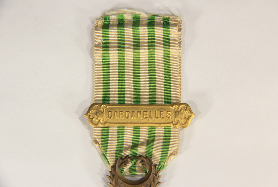 France 1926 WWI Médaille Commémorative Des Dardanelles With Clasp - Bronze L019510