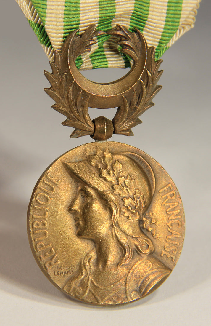 France 1926 WWI Médaille Commémorative Des Dardanelles With Clasp - Bronze L019510