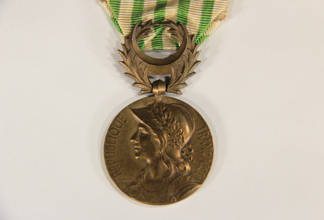 France 1926 WWI Médaille Commémorative Des Dardanelles With Clasp - Bronze L019510