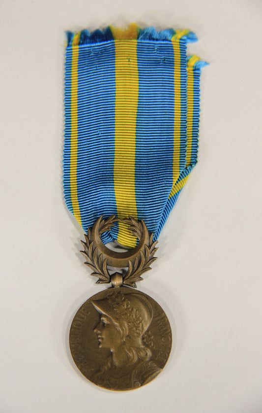 France 1926 WWI Médaille Commémorative D'Orient - Bronze L019511