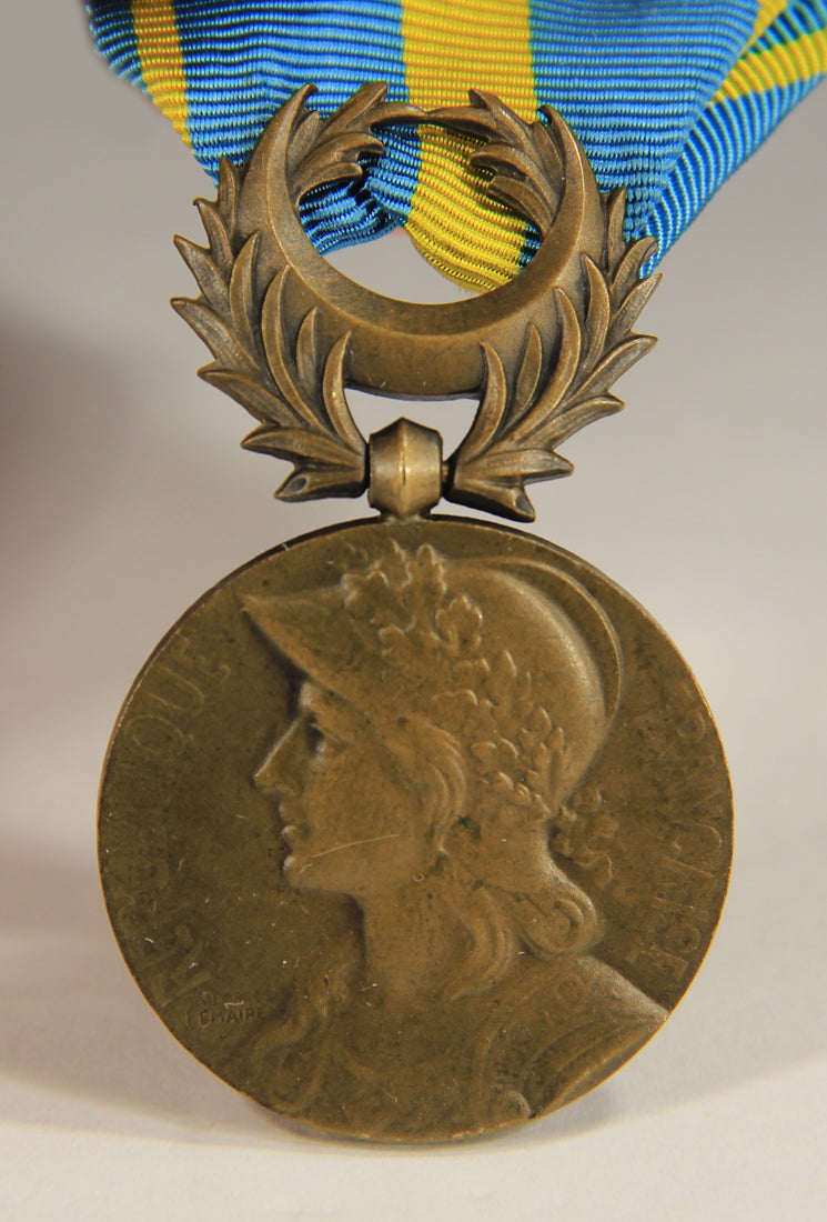 France 1926 WWI Médaille Commémorative D'Orient - Bronze L019511