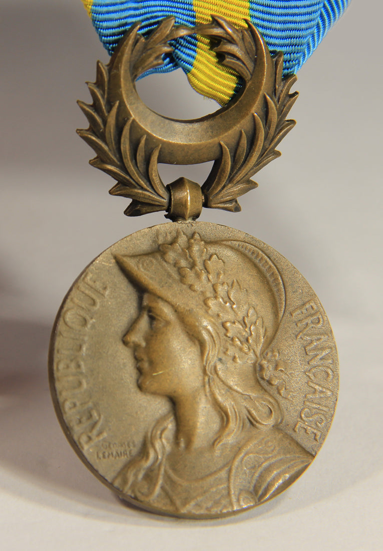 France 1926 WWI Médaille Commémorative D'Orient - Bronze L019511