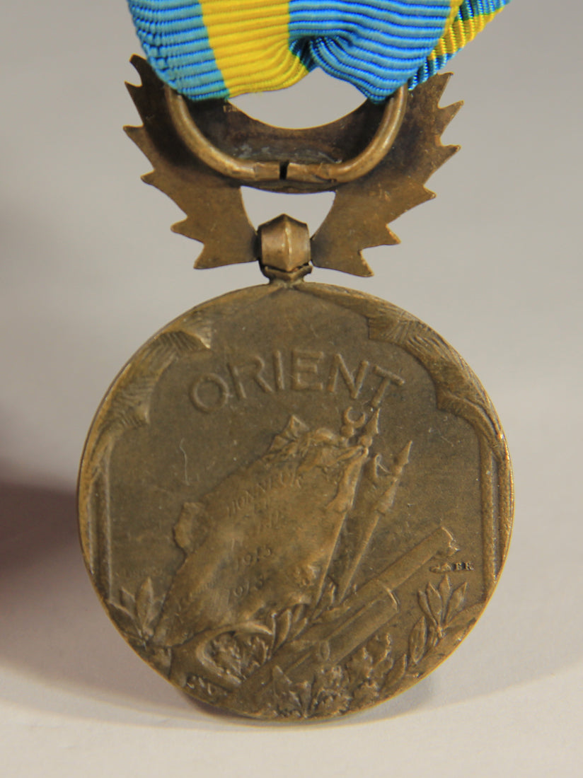 France 1926 WWI Médaille Commémorative D'Orient - Bronze L019511