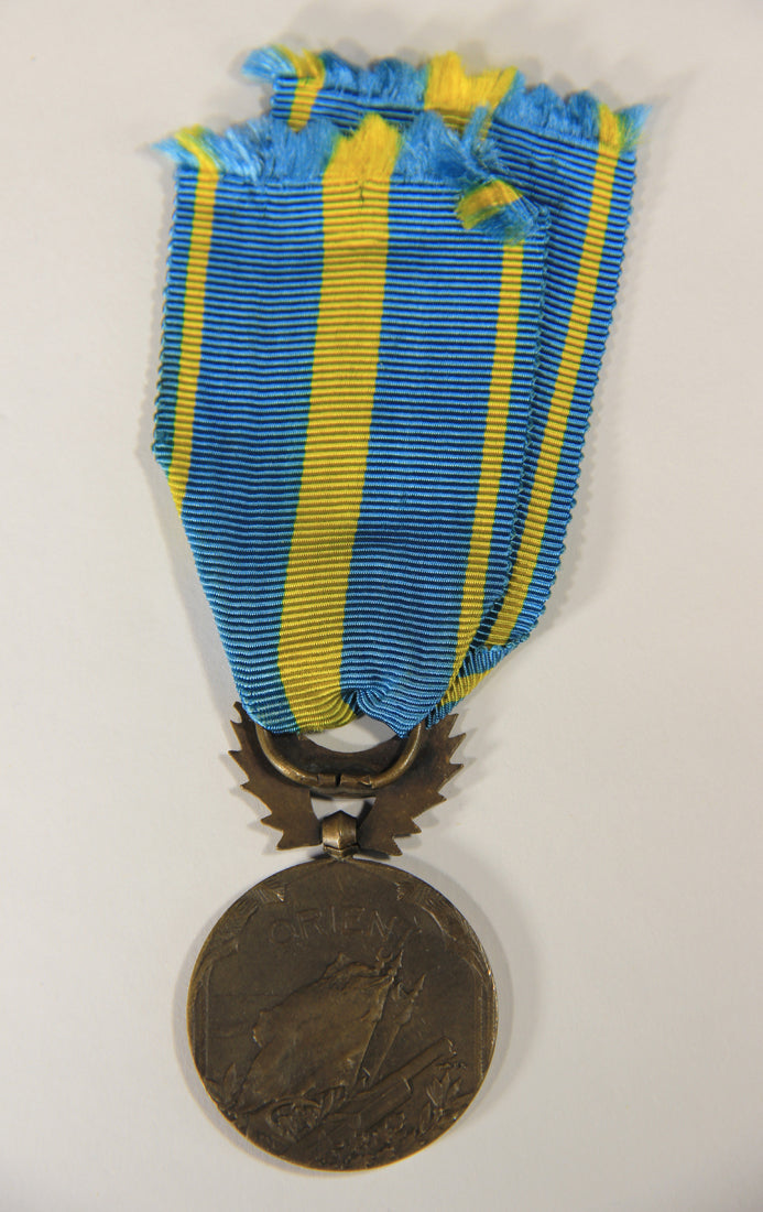 France 1926 WWI Médaille Commémorative D'Orient - Bronze L019511