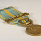 France 1926 WWI Médaille Commémorative D'Orient With Clasp - Gilded Bronze L019512