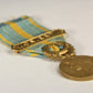 France 1926 WWI Médaille Commémorative D'Orient With Clasp - Gilded Bronze L019512