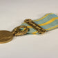 France 1926 WWI Médaille Commémorative D'Orient With Clasp - Gilded Bronze L019512