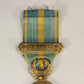 France 1926 WWI Médaille Commémorative D'Orient With Clasp - Gilded Bronze L019512
