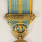 France 1926 WWI Médaille Commémorative D'Orient With Clasp - Gilded Bronze L019512