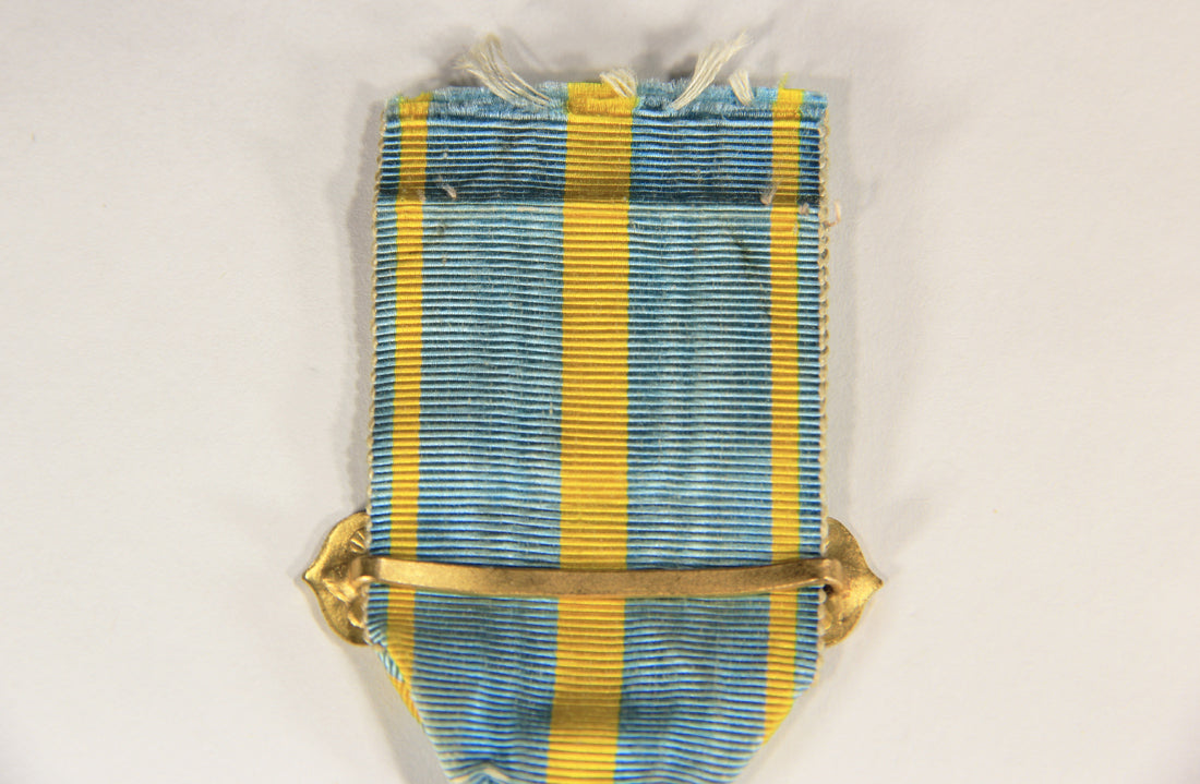 France 1926 WWI Médaille Commémorative D'Orient With Clasp - Gilded Bronze L019512