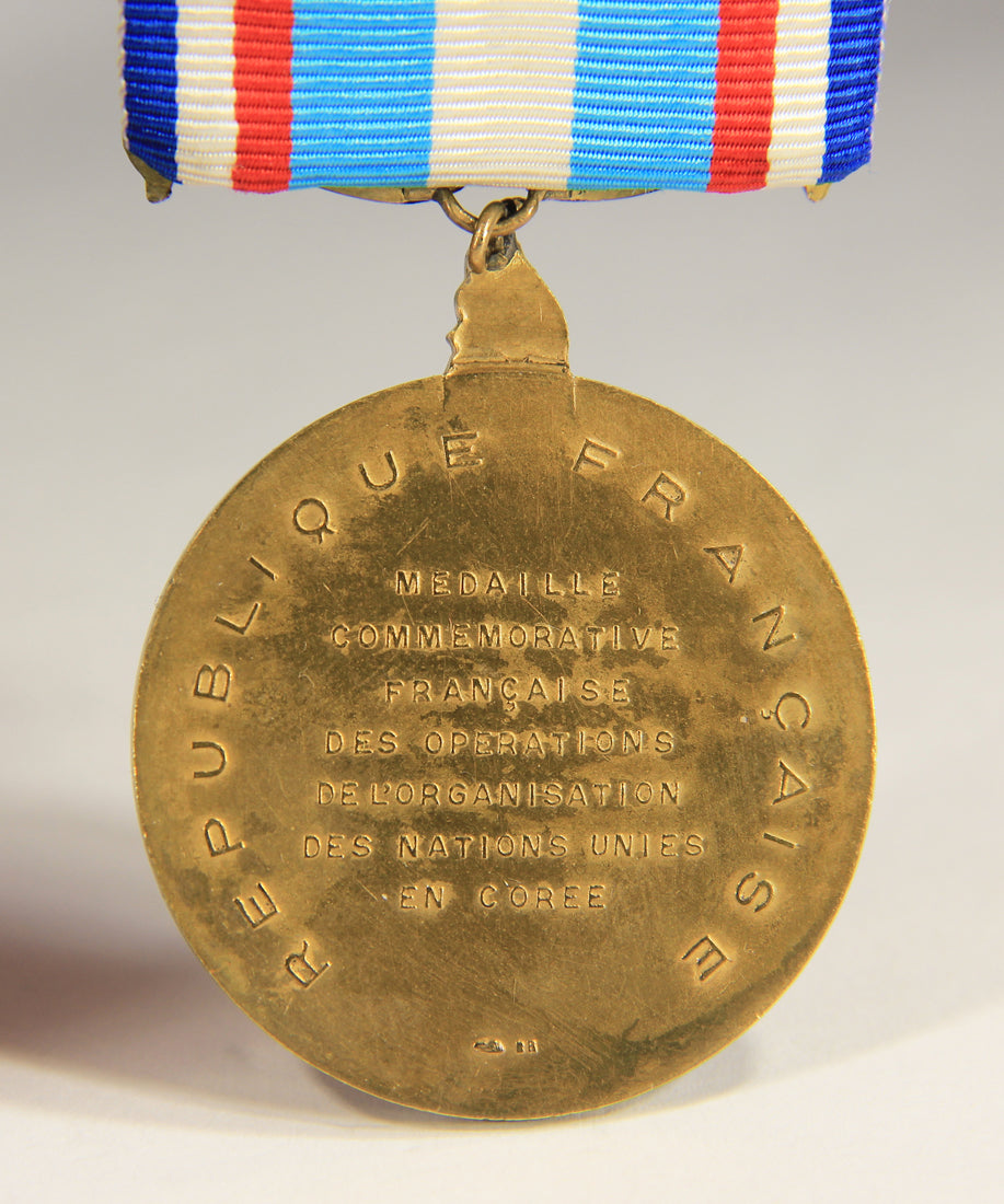 France 1952 Médaille Des Opération Des Nations Unies En Corée - Bronze L019513