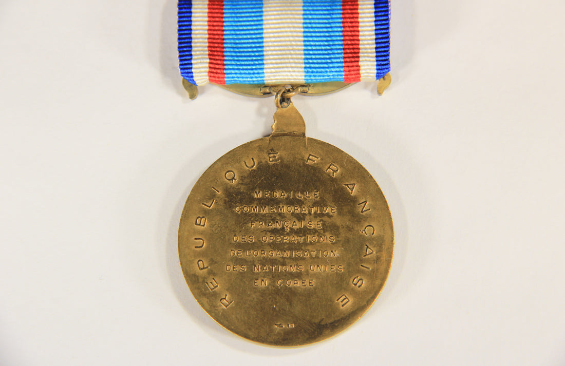 France 1952 Médaille Des Opération Des Nations Unies En Corée - Bronze L019513