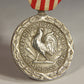 France 1953 WWII Médaille Commémorative Campagne D'Italie - Bronze Silver Plated L019514