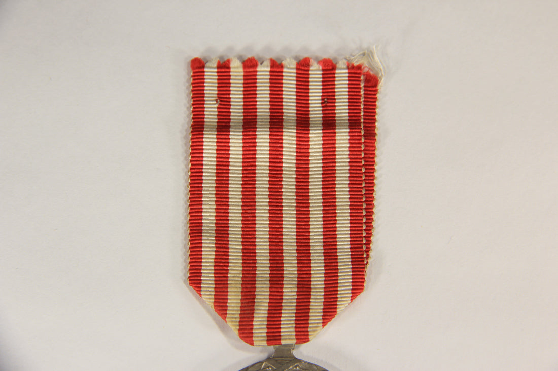 France 1953 WWII Médaille Commémorative Campagne D'Italie - Bronze Silver Plated L019514