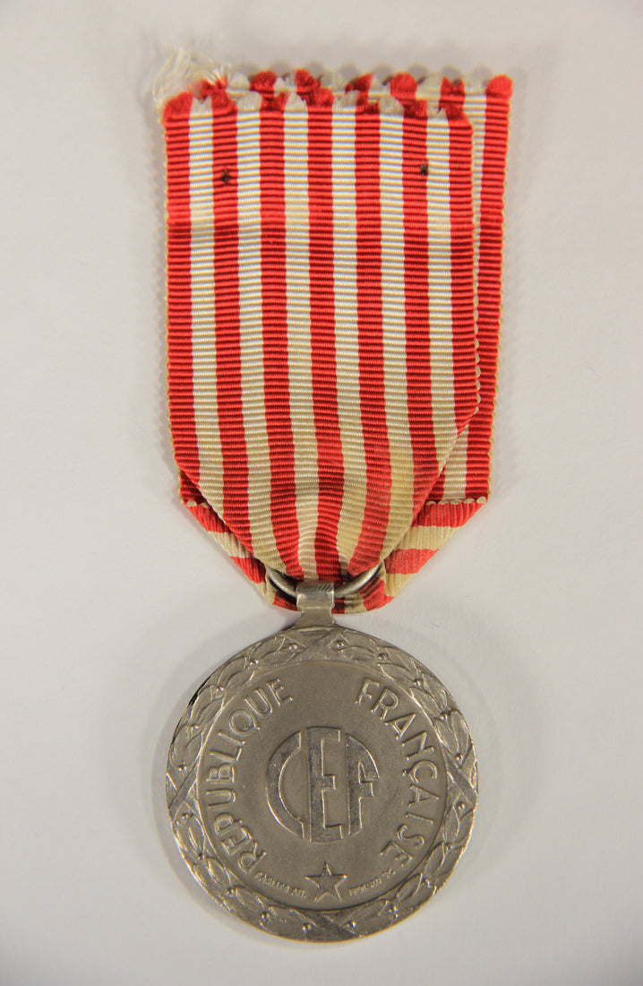 France 1953 WWII Médaille Commémorative Campagne D'Italie - Bronze Silver Plated L019514