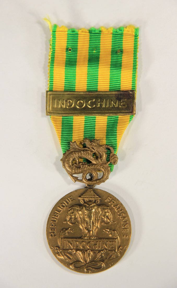France 1953 Médaille Commémorative De La Campagne D'Indochine - Bronze L019515