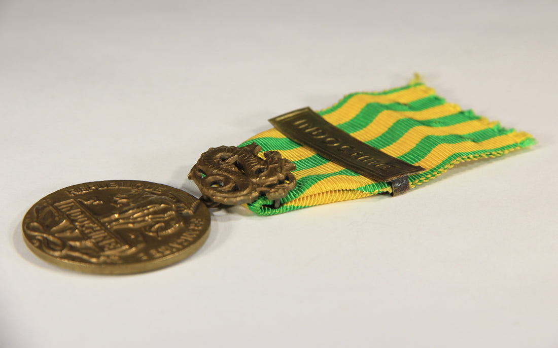 France 1953 Médaille Commémorative De La Campagne D'Indochine - Bronze L019515