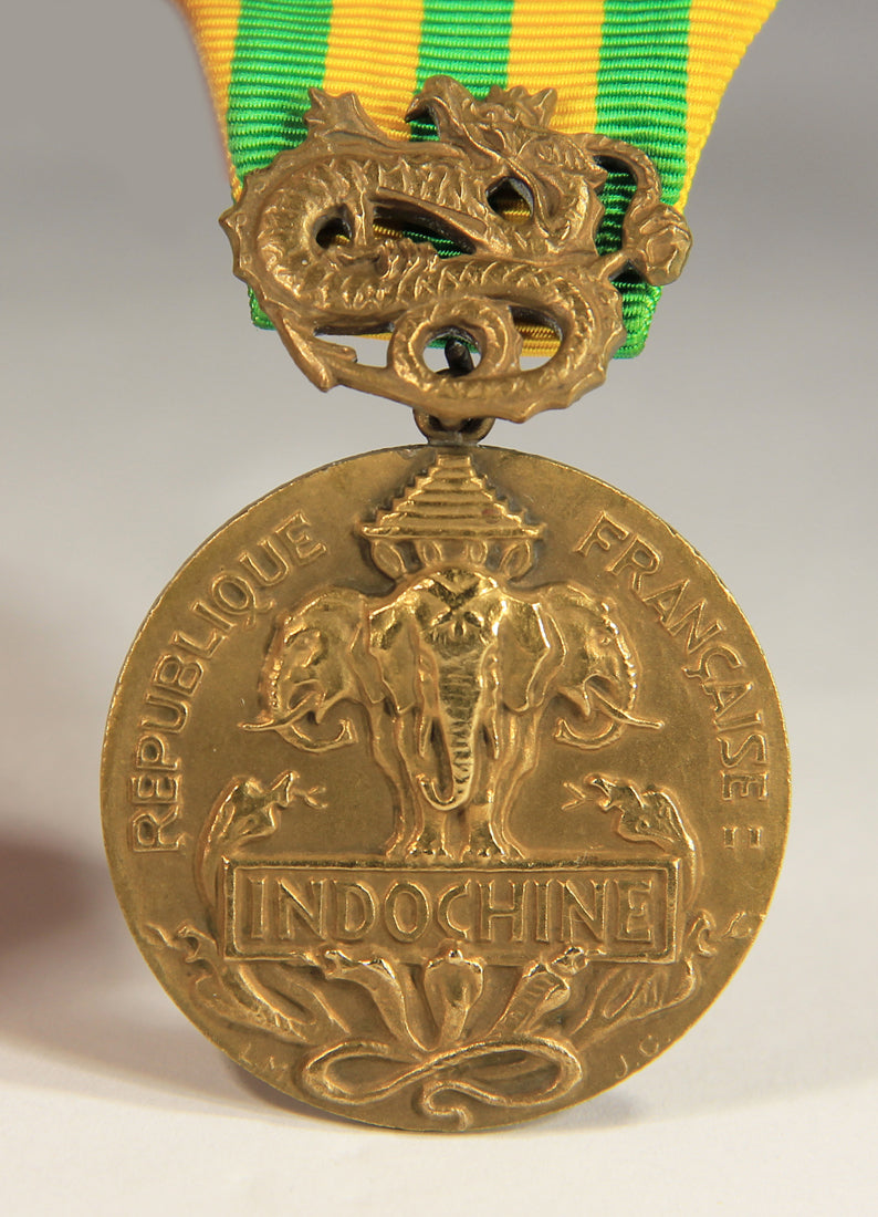 France 1953 Médaille Commémorative De La Campagne D'Indochine - Bronze L019515
