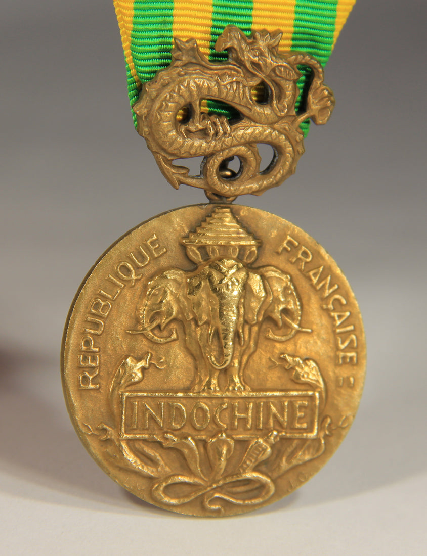 France 1953 Médaille Commémorative De La Campagne D'Indochine - Bronze L019515