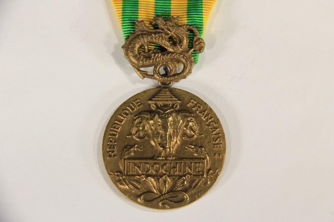 France 1953 Médaille Commémorative De La Campagne D'Indochine - Bronze L019515