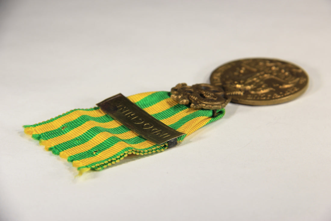 France 1953 Médaille Commémorative De La Campagne D'Indochine - Bronze L019515