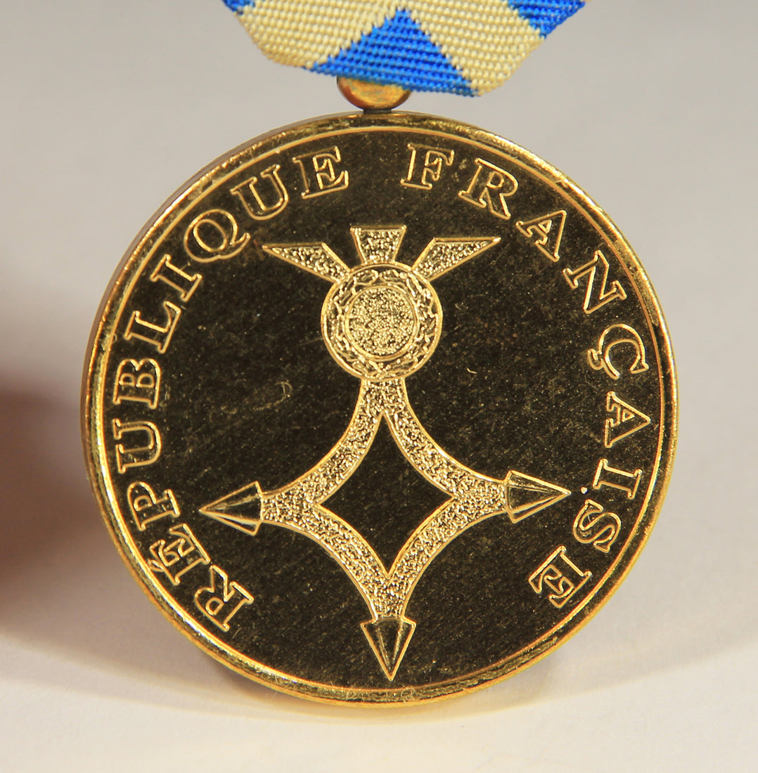 France 1997 Médaille D'Afrique Du Nord - North Africa Medal - Gilded Bronze L019516