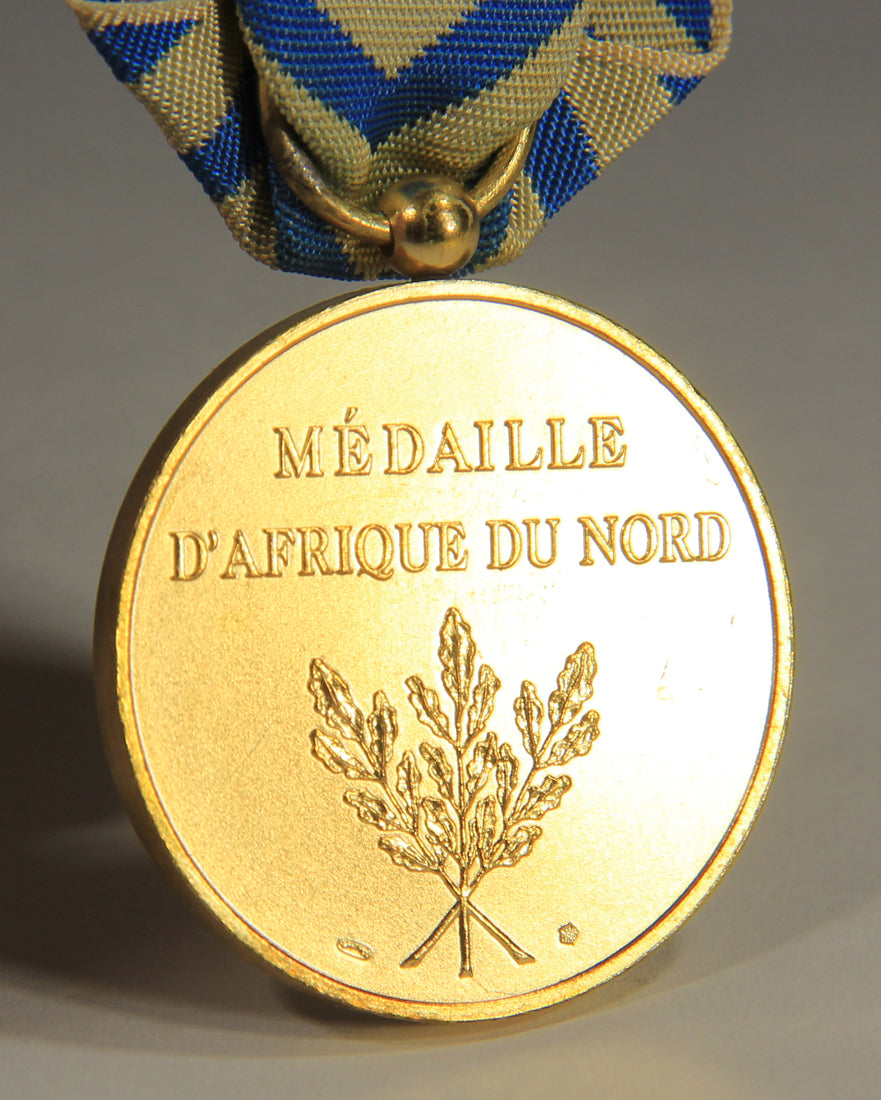 France 1997 Médaille D'Afrique Du Nord - North Africa Medal - Gilded Bronze L019516