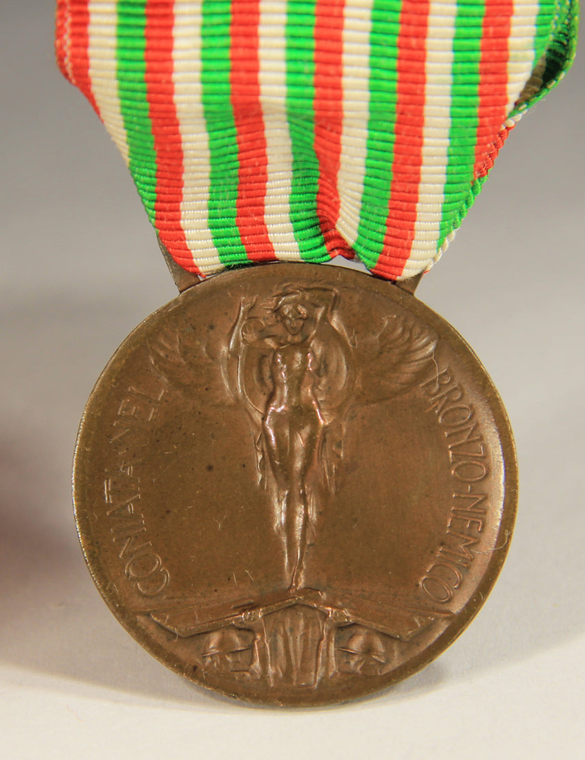 Italy 1920 WWI Commemorative Medal For The Italo-Austrian War 1915-1918 Bronze L019518