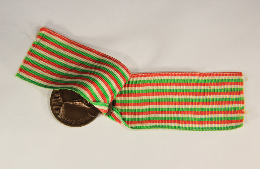Italy 1920 WWI Commemorative Medal For The Italo-Austrian War 1915-1918 Bronze L019518