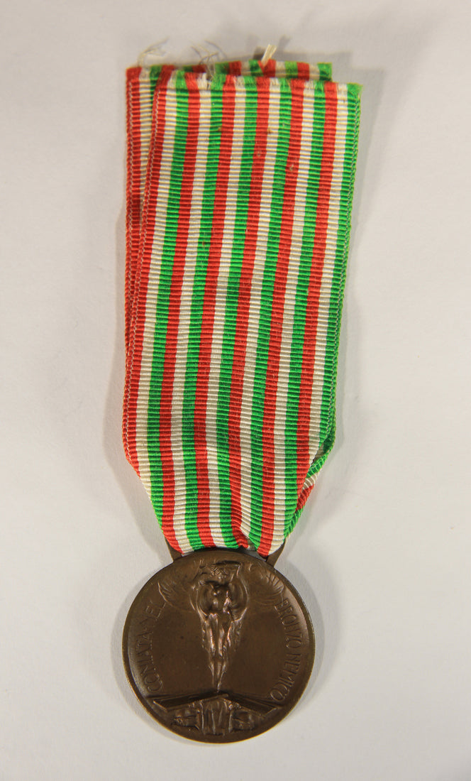 Italy 1920 WWI Commemorative Medal For The Italo-Austrian War 1915-1918 Bronze L019518